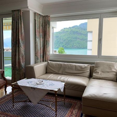Ferienwohnung Mit Seesicht Brunnen Luaran gambar