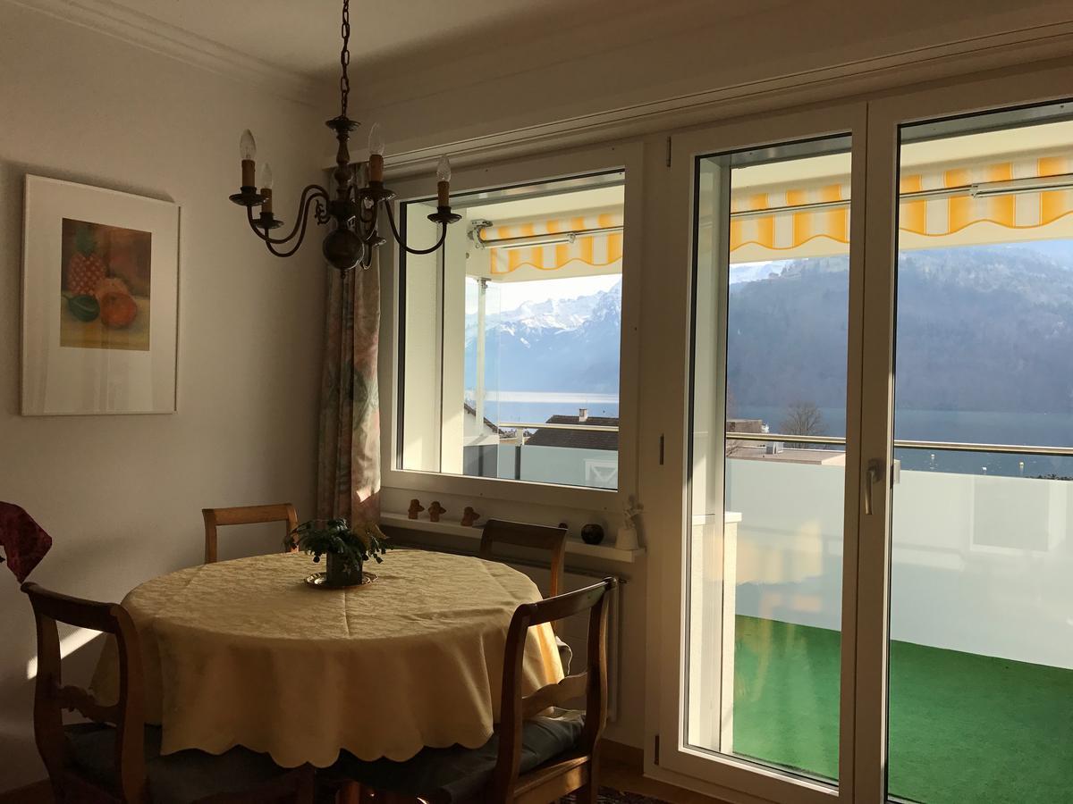 Ferienwohnung Mit Seesicht Brunnen Luaran gambar