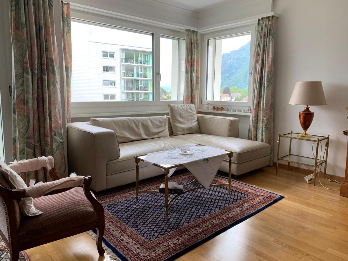 Ferienwohnung Mit Seesicht Brunnen Luaran gambar